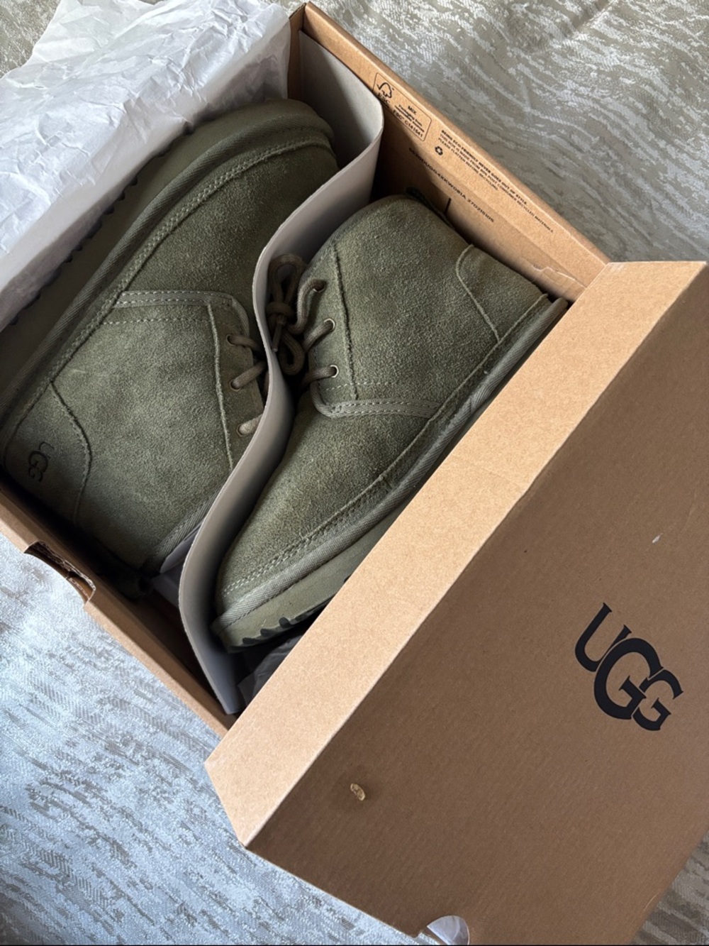 UGG Olive Green Neumel Boots